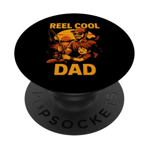 Vatertagsrolle Cool Dad Fishing PopSockets Klebender PopGrip Vatertagsrolle Cool Dad Fishing PopSockets Klebender PopGrip von Papa's Pride - Father's Day and Fishing Apparel