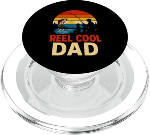 Vatertagsrolle Cool Dad Fishing PopSockets PopGrip für MagSafe Vatertagsrolle Cool Dad Fishing PopSockets PopGrip für MagSafe von Papa's Pride - Father's Day and Fishing Apparel