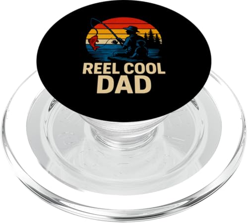 Vatertagsrolle Cool Dad Fishing PopSockets PopGrip für MagSafe Vatertagsrolle Cool Dad Fishing PopSockets PopGrip für MagSafe von Papa's Pride - Father's Day and Fishing Apparel