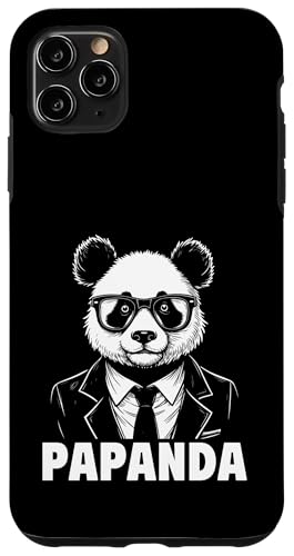 Papanda Lustiger Panda Spruch Papa Vatertag Männer Vater Hülle für iPhone 11 Pro Max von Papanda Lustiger Papa Panda Vatertagsgeschenk Tier