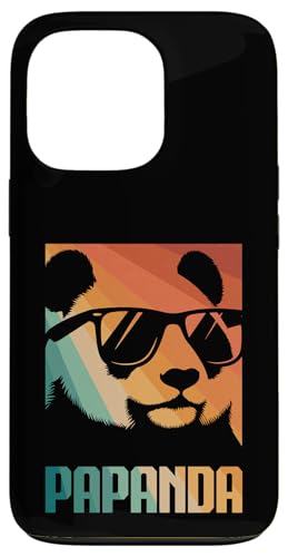 Papanda Lustiger Panda Spruch Papa Vatertag Männer Vater Hülle für iPhone 13 Pro von Papanda Lustiger Papa Panda Vatertagsgeschenk Tier