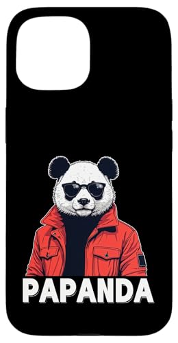 Papanda Lustiger Panda Spruch Papa Vatertag Männer Vater Hülle für iPhone 15 Papanda Lustiger Panda Spruch Papa Vatertag Männer Vater Hülle für iPhone 15 von Papanda Lustiger Papa Panda Vatertagsgeschenk Tier