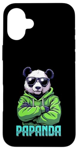 Papanda Lustiger Panda Spruch Papa Vatertag Männer Vater Hülle für iPhone 16 Plus Papanda Lustiger Panda Spruch Papa Vatertag Männer Vater Hülle für iPhone 16 Plus von Papanda Lustiger Papa Panda Vatertagsgeschenk Tier