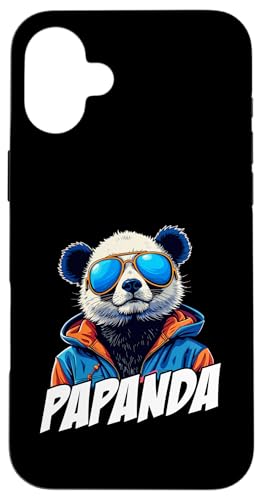 Papanda Lustiger Panda Spruch Papa Vatertag Männer Vater Hülle für iPhone 16 Plus Papanda Lustiger Panda Spruch Papa Vatertag Männer Vater Hülle für iPhone 16 Plus von Papanda Lustiger Papa Panda Vatertagsgeschenk Tier
