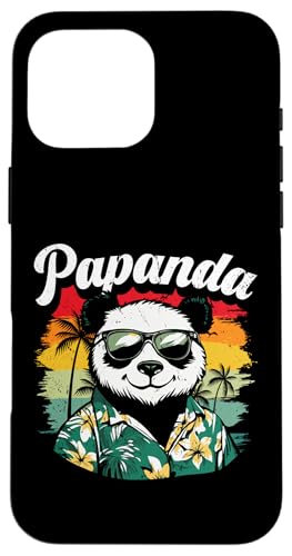 Papanda Lustiger Panda Spruch Papa Vatertag Männer Vater Hülle für iPhone 16 Pro Max Papanda Lustiger Panda Spruch Papa Vatertag Männer Vater Hülle für iPhone 16 Pro Max von Papanda Lustiger Papa Panda Vatertagsgeschenk Tier