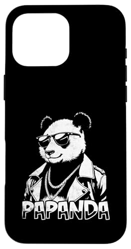 Papanda Lustiger Panda Spruch Papa Vatertag Männer Vater Hülle für iPhone 16 Pro Max Papanda Lustiger Panda Spruch Papa Vatertag Männer Vater Hülle für iPhone 16 Pro Max von Papanda Lustiger Papa Panda Vatertagsgeschenk Tier