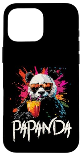 Papanda Lustiger Panda Spruch Papa Vatertag Männer Vater Hülle für iPhone 16 Pro Max Papanda Lustiger Panda Spruch Papa Vatertag Männer Vater Hülle für iPhone 16 Pro Max von Papanda Lustiger Papa Panda Vatertagsgeschenk Tier