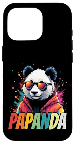Papanda Lustiger Panda Spruch Papa Vatertag Männer Vater Hülle für iPhone 16 Pro Papanda Lustiger Panda Spruch Papa Vatertag Männer Vater Hülle für iPhone 16 Pro von Papanda Lustiger Papa Panda Vatertagsgeschenk Tier