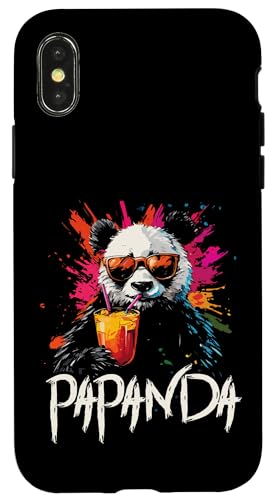 Papanda Lustiger Panda Spruch Papa Vatertag Männer Vater Hülle für iPhone X/XS Papanda Lustiger Panda Spruch Papa Vatertag Männer Vater Hülle für iPhone X/XS von Papanda Lustiger Papa Panda Vatertagsgeschenk Tier
