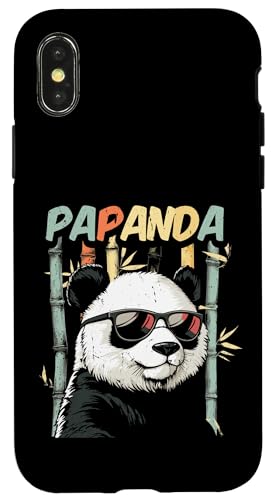 Papanda Lustiger Panda Spruch Papa Vatertag Männer Vater Hülle für iPhone X/XS Papanda Lustiger Panda Spruch Papa Vatertag Männer Vater Hülle für iPhone X/XS von Papanda Lustiger Papa Panda Vatertagsgeschenk Tier