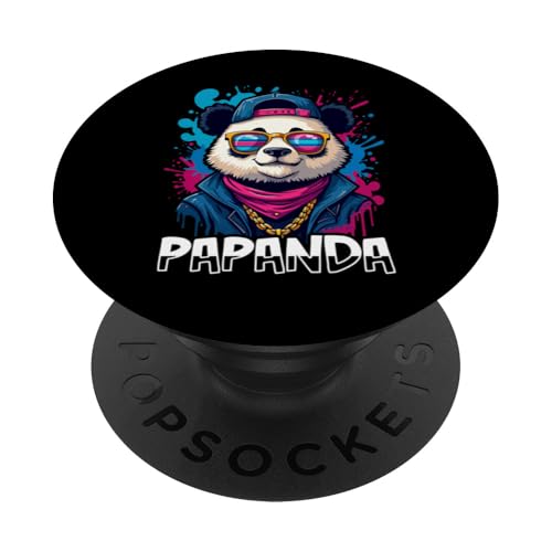 Papanda Lustiger Panda Spruch Papa Vatertag Männer Vater PopSockets Klebender PopGrip Papanda Lustiger Panda Spruch Papa Vatertag Männer Vater PopSockets Klebender PopGrip von Papanda Lustiger Papa Panda Vatertagsgeschenk Tier