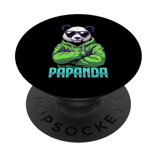 Papanda Lustiger Panda Spruch Papa Vatertag Männer Vater PopSockets Klebender PopGrip Papanda Lustiger Panda Spruch Papa Vatertag Männer Vater PopSockets Klebender PopGrip von Papanda Lustiger Papa Panda Vatertagsgeschenk Tier