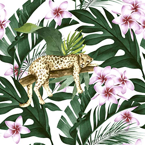 20 Lunch Servietten Leopard im Dschungel 33 cm von Paper+Design