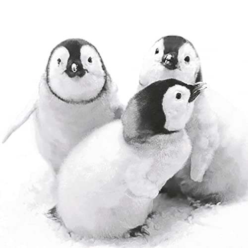 20 Lunch Servietten Pinguine Tier Winter 33 x 33cm von Paper+Design