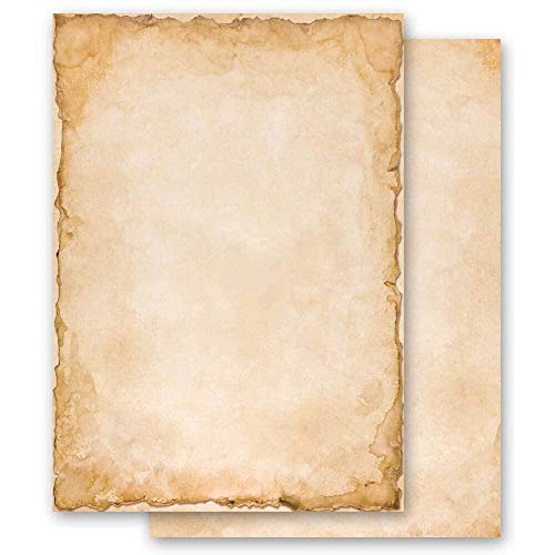 100 Blatt Briefpapier Motivpapier VINTAGE - DIN A5 Format - Paper-Media von Paper-Media