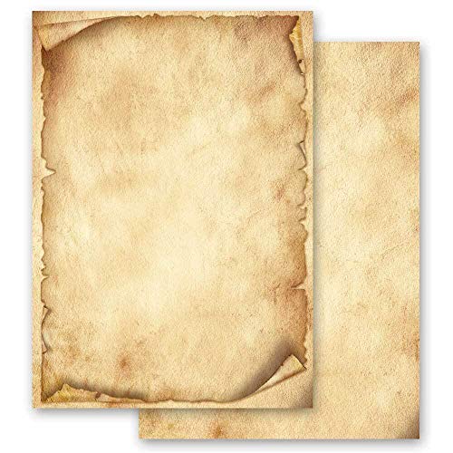 20 Blatt Briefpapier Antik & History ANTIK - DIN A4 Format - Paper-Media von Paper-Media