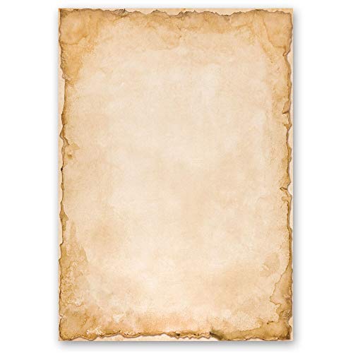 50 Blatt Briefpapier Antik & History VINTAGE - DIN A5 Format - Paper-Media von Paper-Media