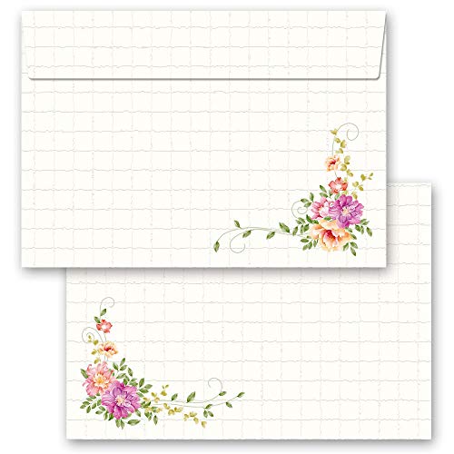 Briefumschläge Blumen & Blüten, BLUMENBRIEF 25 Briefumschläge DIN C6 (162x114 mm) | Paper-Media von Paper-Media