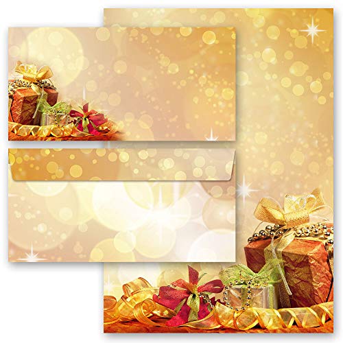 Motivpapier Briefpapier Sets Briefpapier mit Umschlag Weihnachten, WEIHNACHTSGESCHENKE 50 Blatt Briefpapier + 50 passende Briefumschläge DIN LANG ohne Fenster | Paper-Media Motivpapier Briefpapier Sets Briefpapier mit Umschlag Weihnachten, WEIHNACHTSGESCHENKE 50 Blatt Briefpapier + 50 passende Briefumschläge DIN LANG ohne Fenster | Paper-Media von Paper-Media