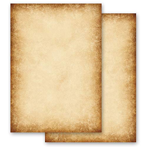 Motivpapier RUSTIKAL Antik & History Altes Papier Vintage - DIN A4 Format 100 Blatt von Paper-Media