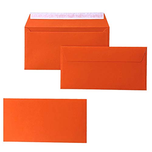 Paper24 DIN lang Briefumschläge, 110x220mm, 120g, gerade Lasche mit Haftklebung, ideal für Geburtstag, Weihnachten 1000x 22 Orange Paper24 DIN lang Briefumschläge, 110x220mm, 120g, gerade Lasche mit Haftklebung, ideal für Geburtstag, Weihnachten 1000x 22 Orange von Paper24