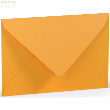 10 x Paperado Briefumschläge C6 100g/qm ocker VE=5 Stück von Paperado