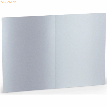 100 x Paperado Doppelkarte B6 hoch Marble white von Paperado