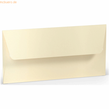 50 x Paperado Briefumschlag Haftklebung DL candle light von Paperado