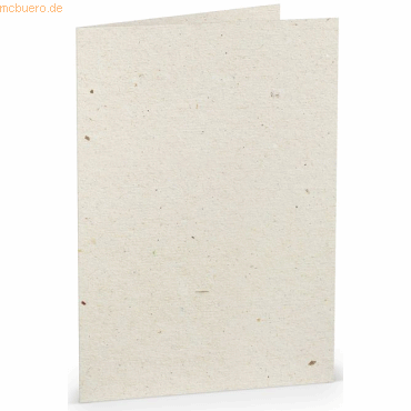 50 x Paperado Doppelkarte A5 hoch Terra Vanilla 50 x Paperado Doppelkarte A5 hoch Terra Vanilla von Paperado