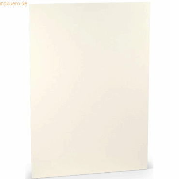 50 x Paperado Karton A3 220 g/qm gerippt Ivory 50 x Paperado Karton A3 220 g/qm gerippt Ivory von Paperado