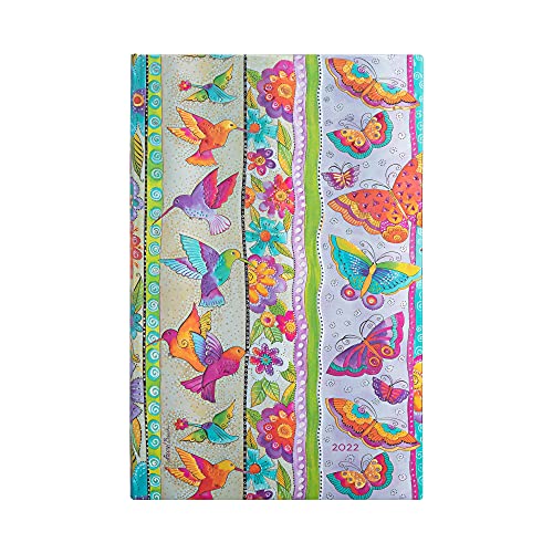 Kolibri und Schmetterlinge 12-Monatskalender 2022 von Paperblanks