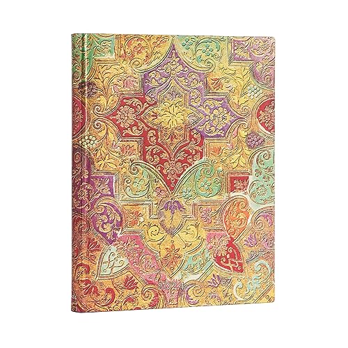 Paperblanks 12 Monate Softcover Flexis-Kalender 2024 Südliche Wildblume | Tagesüberblick | Ultra (180 × 230 mm) von Paperblanks