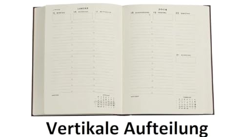Paperblanks 12-Monatskalender 2024 Chroniken in Türkis | Vertikal | Grande (210 × 300 mm) von Paperblanks