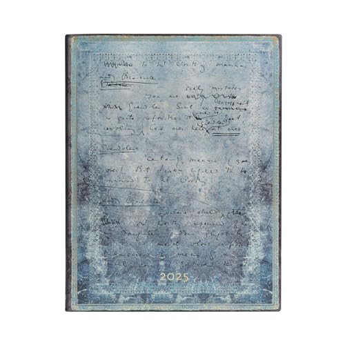 Paperblanks 12-Monatskalender Softcover Flexi 2025, Wilde, The Importance of Being Earnest, Ultra, Tagesüberblick, Elastikband-Verschluss von Paperblanks