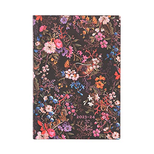Paperblanks William Kilburn 13-Monats-Planer mit weichem Einband 2023-2024 | Eine Jour Paar Seite | Midi (125 x 175 mm) von Paperblanks