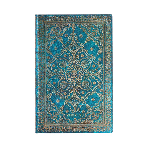 Paperblanks 18 Monate Softcover Flexi Diaries 2022-2023 Azurblau | Vertikal | Maxi (135 × 210 mm) von Paperblanks