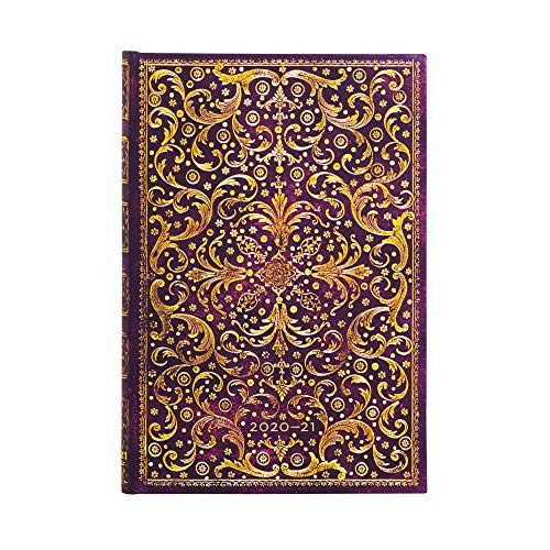 Paperblanks 18-Monatskalender 2020-2021 Aurelia | Horizontal | Mini (95 × 140 mm) von Paperblanks