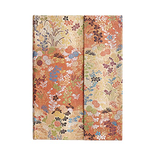 Paperblanks 18-Monatskalender 2023-2024 Japanische Kimonos | Horizontal | Midi (130 × 180 mm) von Paperblanks