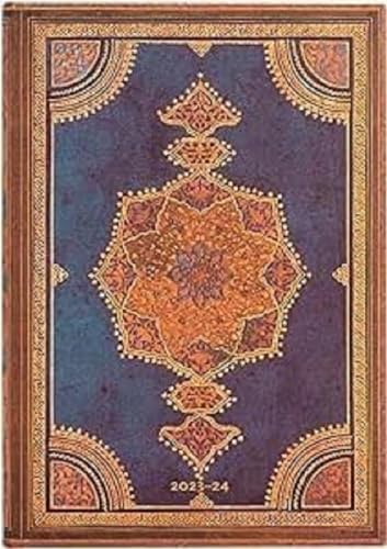 Paperblanks 18-Monatskalender 2023-2024 Safawidische Bindekunst | Horizontal | Midi (130 × 180 mm) von Paperblanks