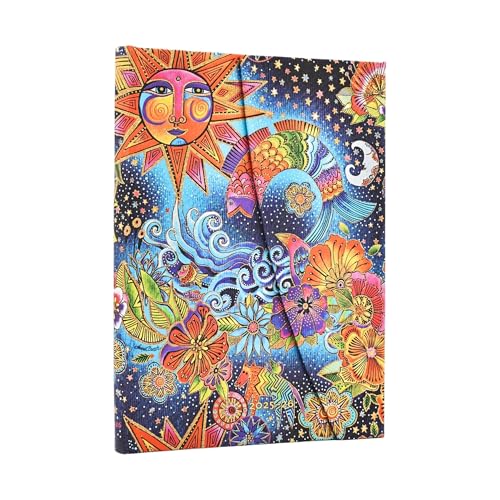 Paperblanks | 2026 Himmlische Magie | Ausgefallene Kreationen | 18-Monatskalender | Midi | Horizontal | mit Klappumschlag | 208 Pg | 80 GSM von Paperblanks