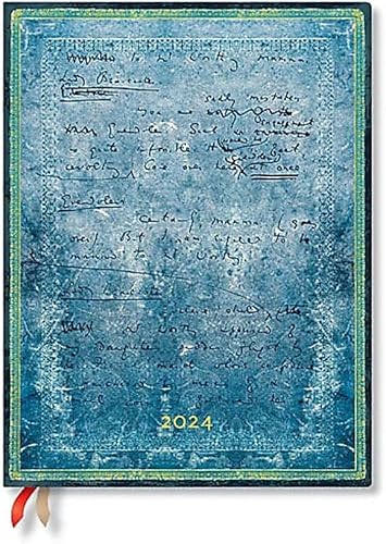 Paperblanks Flexi 12-Monatskalender 2024 Wilde, The Importance of Being Earnest, Day-at-a-Time - Ultra (230 x 180), Deutsch von Paperblanks