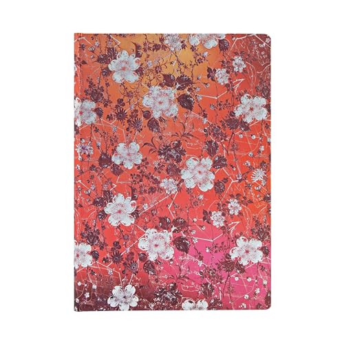 Paperblanks Hardcover Notizbücher Sakura | Liniert | Midi (130 × 180 mm) von Paperblanks