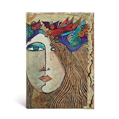 Paperblanks Laurel Burch Seele und Tränen - Notizbuch Mini Liniert, Mini (140 x 100) von Paperblanks