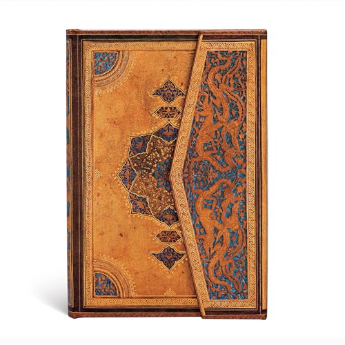 Paperblanks Notizbuch mit Lesebändchen & Innentasche | Safawidisch | Mini (140 x 100 mm) | 176 Seiten | Liniert von Paperblanks
