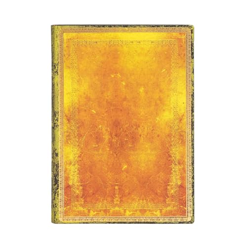 Paperblanks - Ochre - Old Leather Collection - Flexi - Midi - Lined - 100 Gsm von Paperblanks