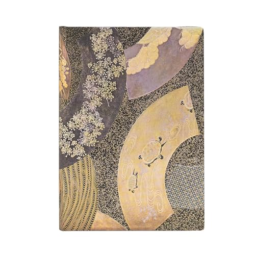 Paperblanks - Ougi - Japanese Lacquer Boxes - Midi - Lined - Elastic Band Closure - 120 Gsm von Paperblanks