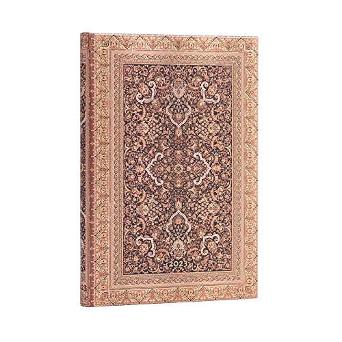 Paperblanks Terminplaner 12 Monate 2023 Terrene | horizontal | Midi (130 × 180 mm) von Paperblanks
