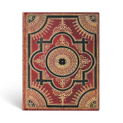 Paperblanks - Ventaglio Barockfächer Rosso - Notizbuch Ultra Flexi Liniert - 176 Seiten, FB4461-1 von Paperblanks