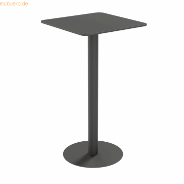 Paperflow Bistrotisch Cross TRCROS6060H.01 60x60x110cm schwarz Paperflow Bistrotisch Cross TRCROS6060H.01 60x60x110cm schwarz von Paperflow