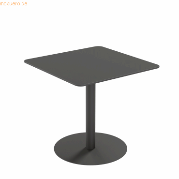 Paperflow Bistrotisch Cross TRCROS8080M.01 80x80x75cm schwarz Paperflow Bistrotisch Cross TRCROS8080M.01 80x80x75cm schwarz von Paperflow